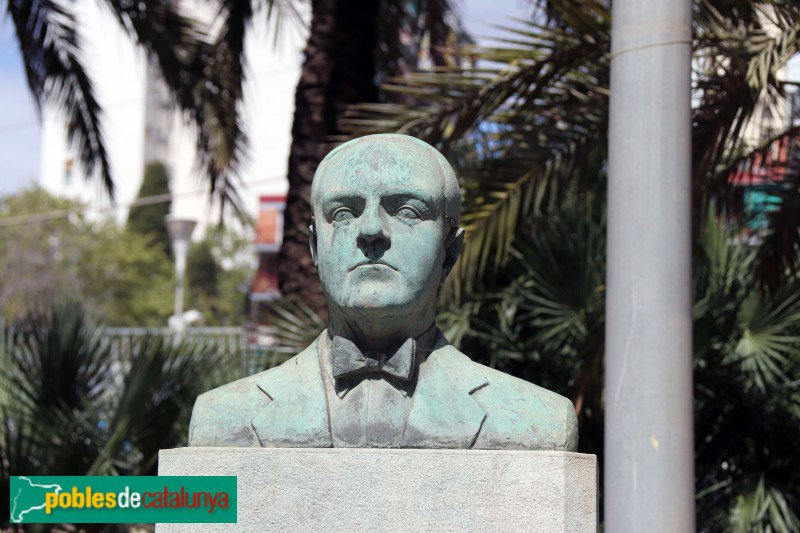 L'Hospitalet de Llobregat - Monument a Just Oliveras