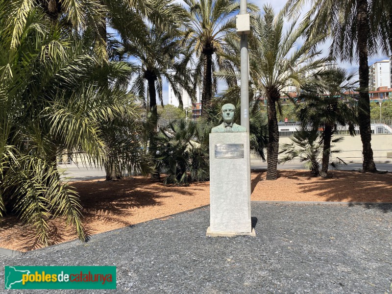 L'Hospitalet de Llobregat - Monument a Just Oliveras