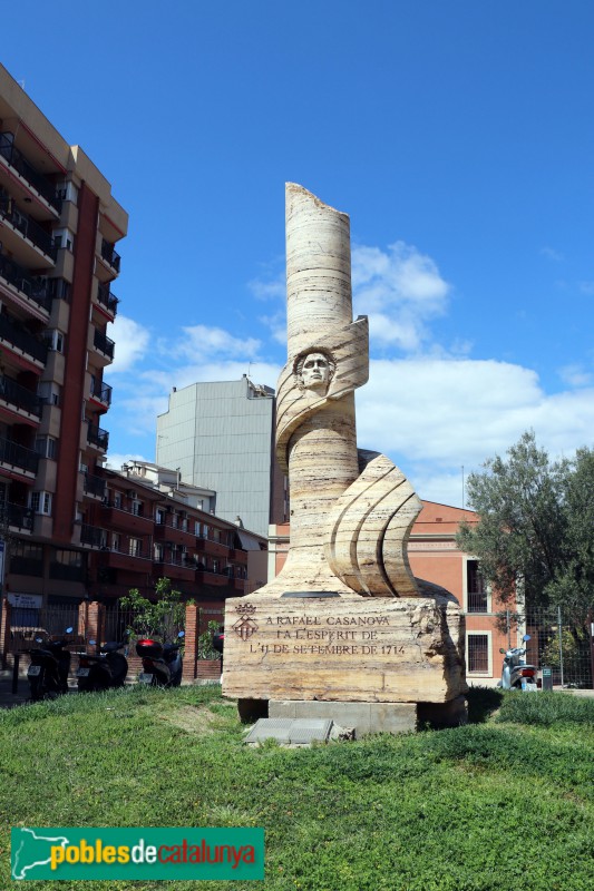 L'Hospitalet de Llobregat - Monument a Rafael Casanova