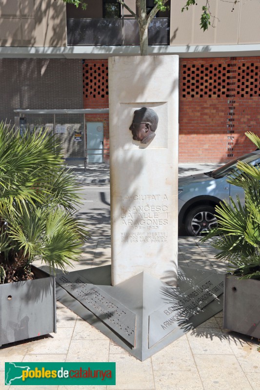 L'Hospitalet de Llobregat - Monument a Francesc Batallé