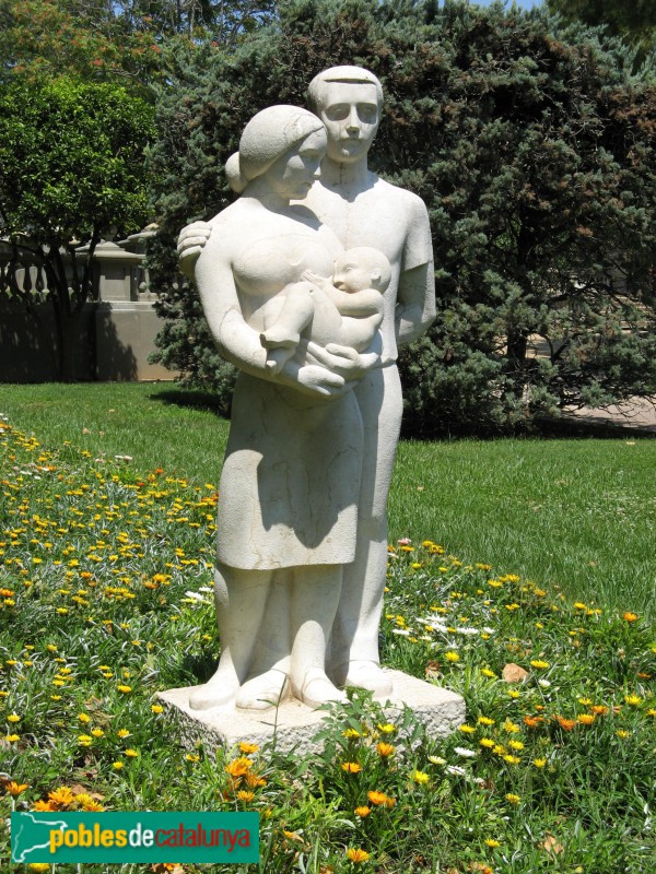 L´Hospitalet de Llobregat - Escultura <i>La Família</i>