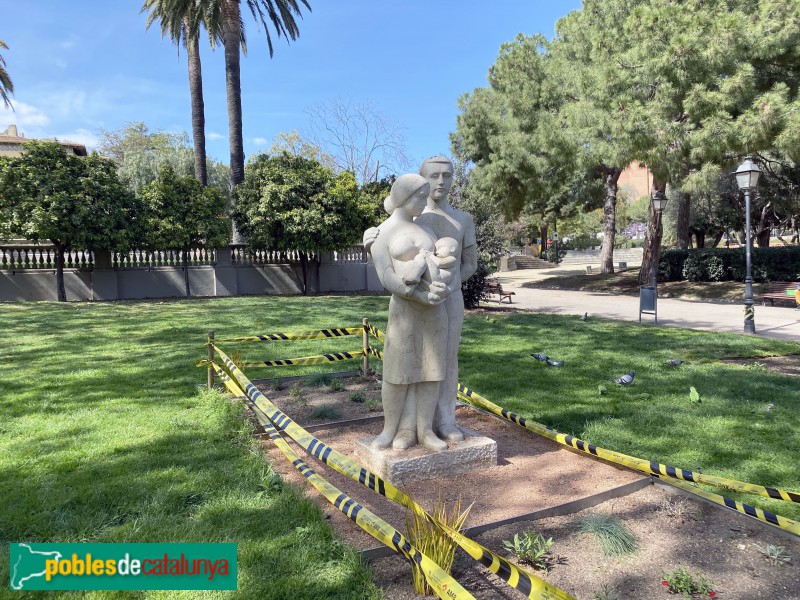 L'Hospitalet de Llobregat - Escultura La Família