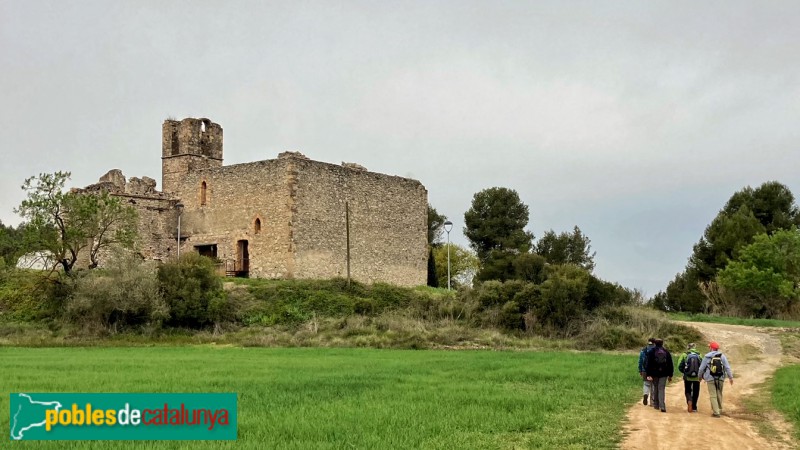 Castellolí - Església vella de Sant Vicenç (Foto: Ricard, 2021) Castellolí - Església vella de Sant Vicenç