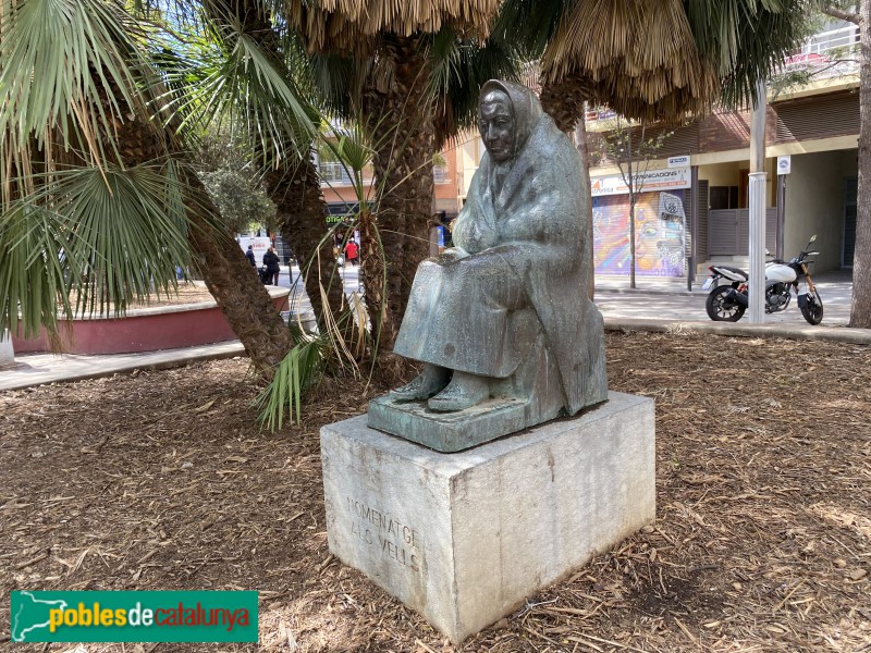 L'Hospitalet de Llobregat - Escultura La Velleta