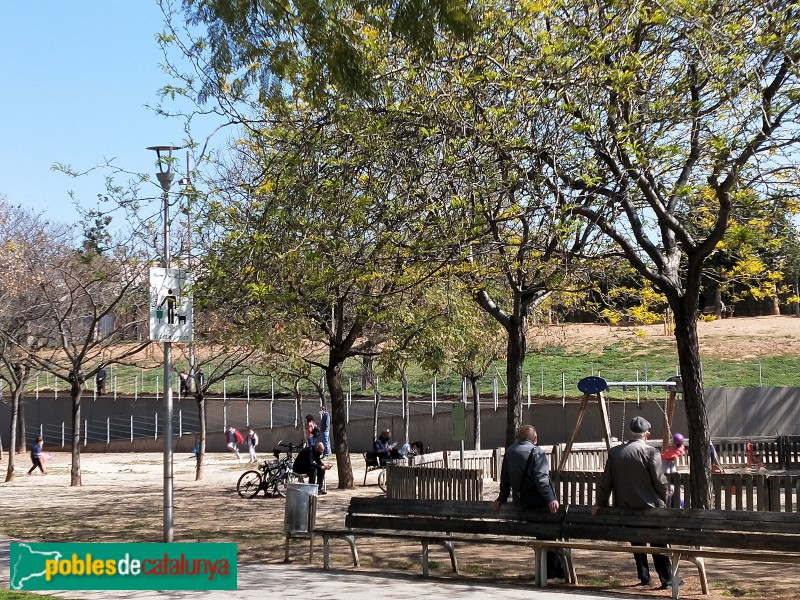 L'Hospitalet de Llobregat - Habitatges Tecla Sala. Parc