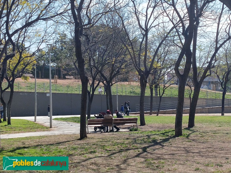 L'Hospitalet de Llobregat - Habitatges Tecla Sala. Parc