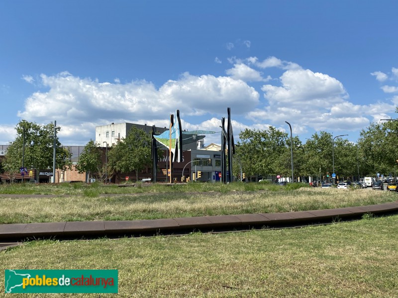 L'Hospitalet de Llobregat - Escultura <i>La Bòbila</i>