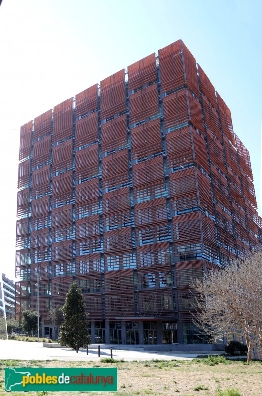 Barcelona - The Ó Building. Gran Via, 159
