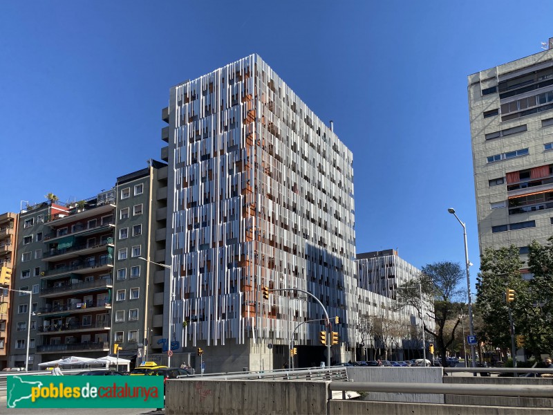 Barcelona - Edifici del carrer Química