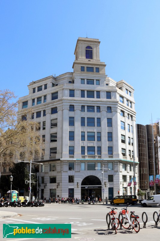 Barcelona - Antic edifici de Telefònica