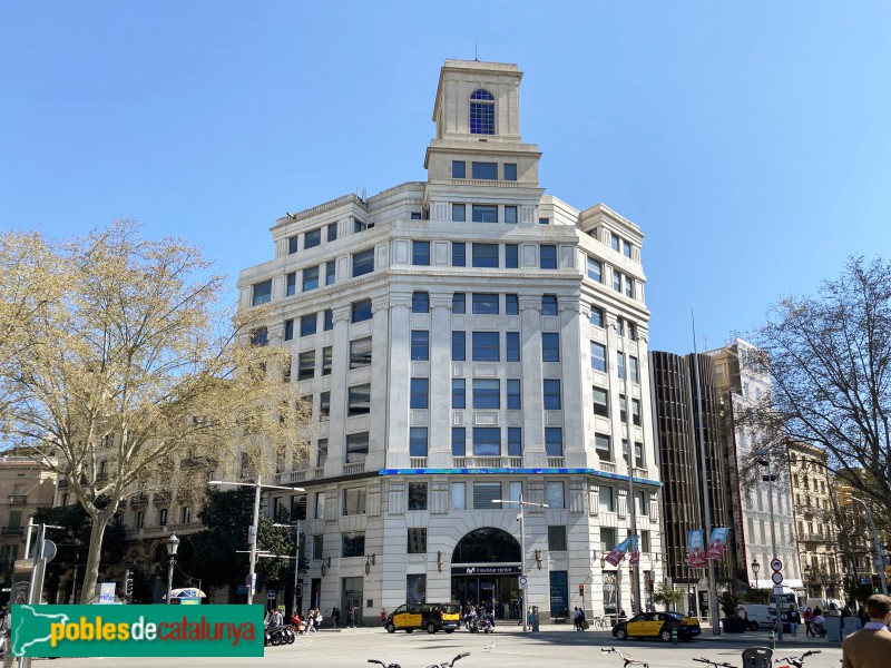 Barcelona - Antic edifici de Telefònica