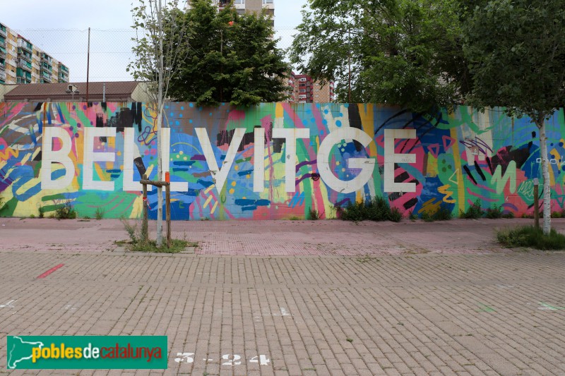 L'Hospitalet de Llobregat - Mural de l'Institut de Bellvitge