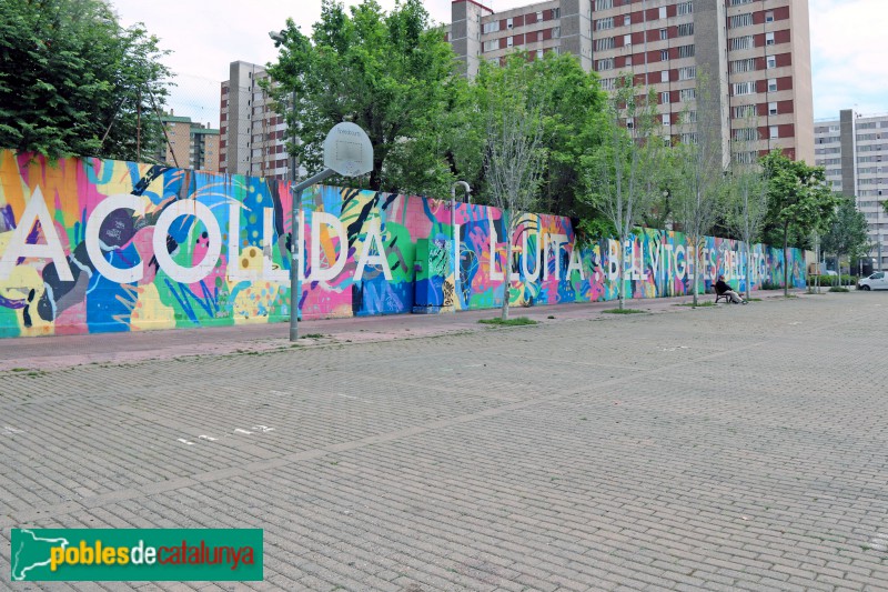 L'Hospitalet de Llobregat - Mural de l'Institut de Bellvitge