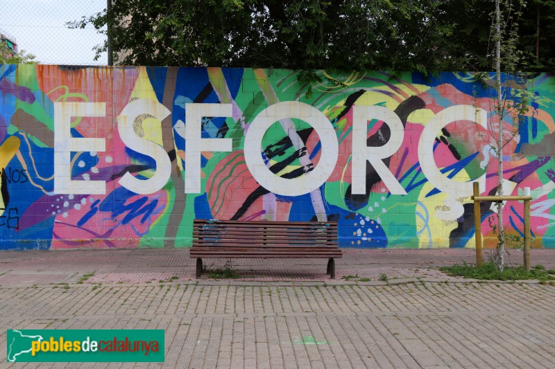 L'Hospitalet de Llobregat - Mural de l'Institut de Bellvitge