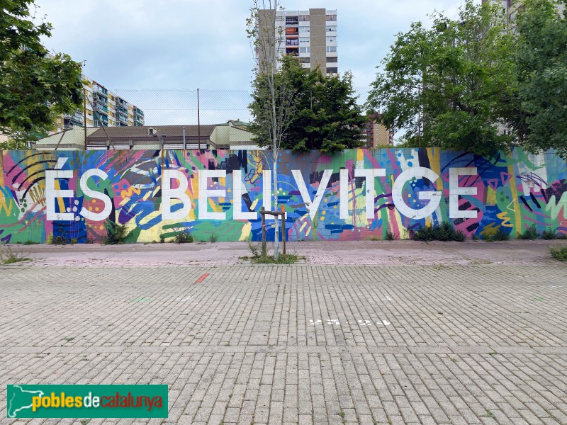 L'Hospitalet de Llobregat - Mural de l'Institut de Bellvitge