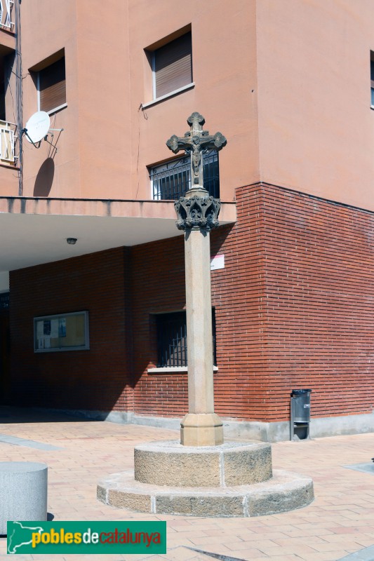 Sant Vicenç dels Horts - Creu de Can Ros (Foto: Albert Esteves, 2021) Sant Vicenç dels Horts - Creu de Can Ros