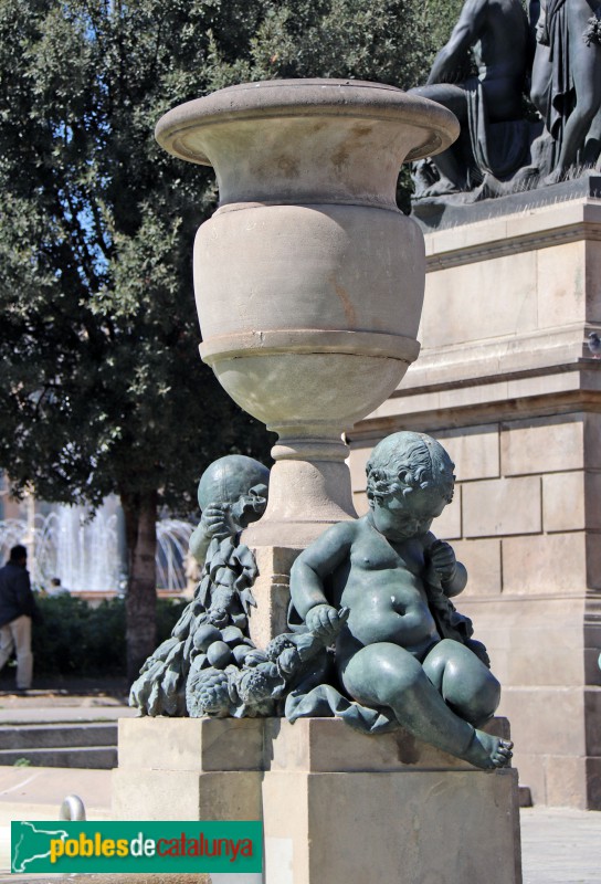 Barcelona - Font dels Putti