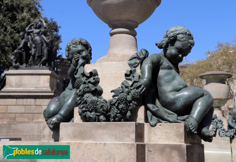 Barcelona - Font dels Putti