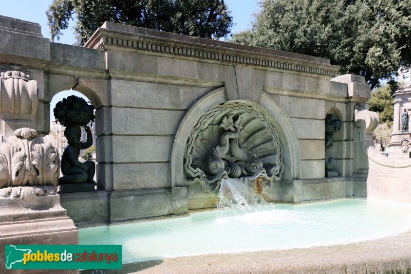 Barcelona - Font dels Putti