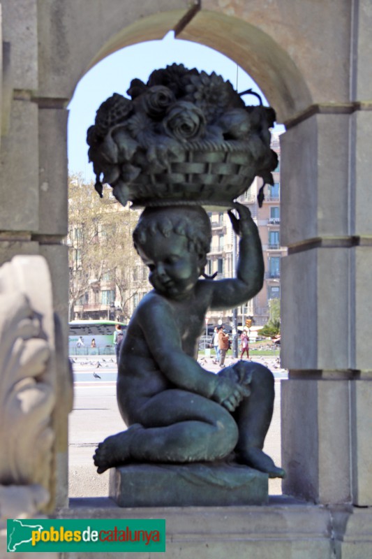 Barcelona - Font dels Putti (Foto: Albert Esteves, 2021) Barcelona - Font dels Putti