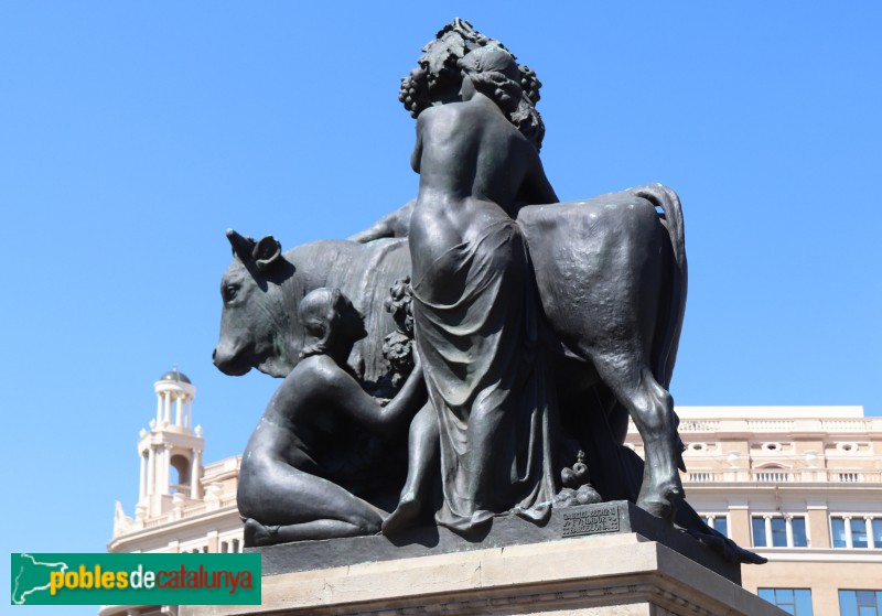 Barcelona - Escultura Girona (Antoni Parera)