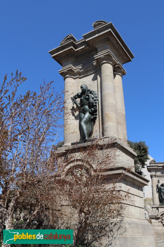 Barcelona - Escultura <i>Pomona</i> (Enric Monjo)