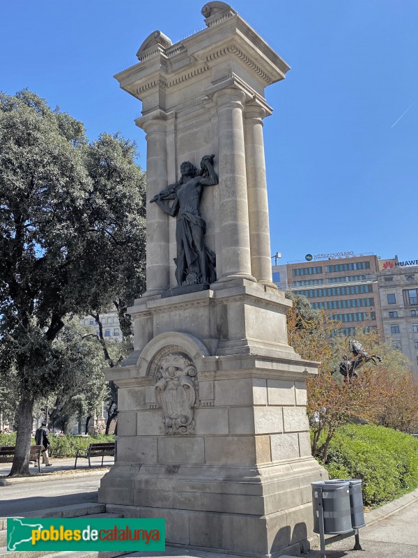 Barcelona - Escultura <i>Pescador</i> (Josep Tenas)