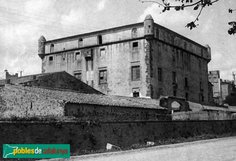 Pallejà - Castell (Foto: Antoni Gallardo -Arxiu Fotogràfic Centre Excursionista de Catalunya-, c.1928) Pallejà - Castell