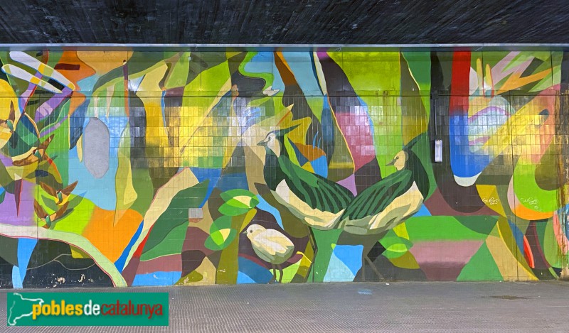 L'Hospitalet de Llobregat - Mural L'H