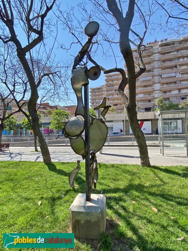 L'Hospitalet de Llobregat - Escultura <i>Selene</i>