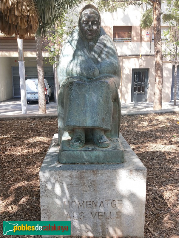 L'Hospitalet de Llobregat - Escultura La Velleta (Foto: Anna Corcoll, 2021) L'Hospitalet de Llobregat - Escultura La Velleta