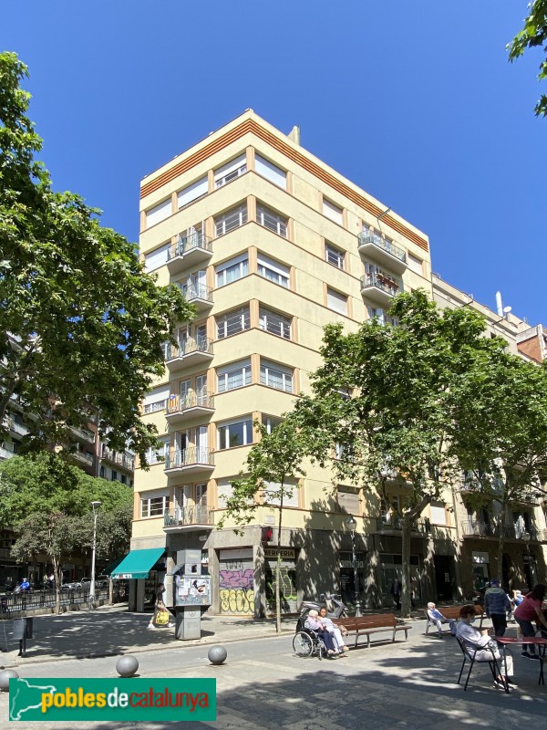 Barcelona - Avinguda Gaudí, 71 (Foto: Albert Esteves, 2021) Barcelona - Avinguda Gaudí, 71