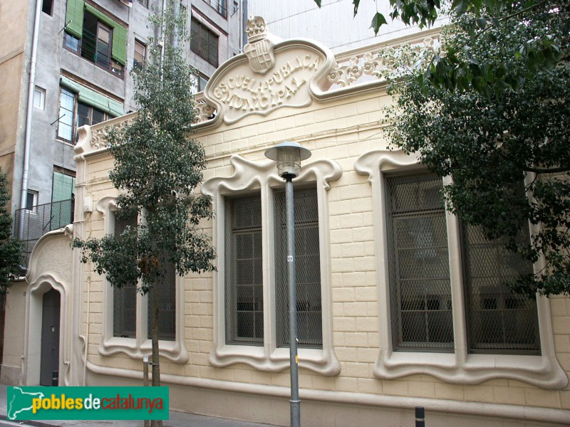 Barcelona - Escola del passatge Centelles