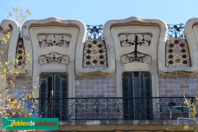 Barcelona -  Casa Granell Manresa (Gran Via, 582)