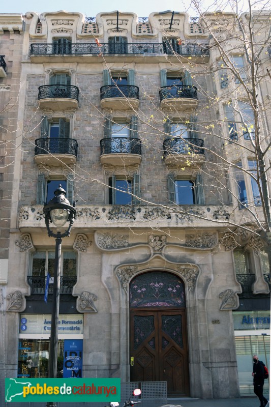 Barcelona -  Casa Granell Manresa (Gran Via, 582)