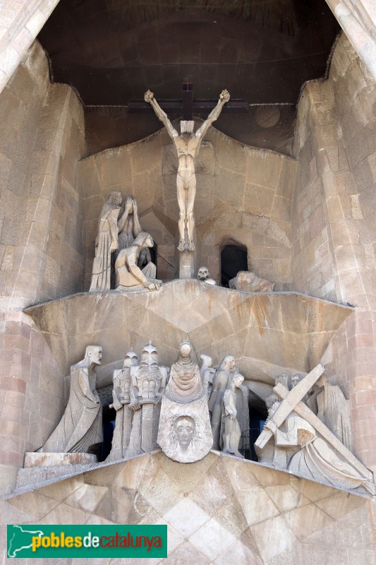 Barcelona - Sagrada Família. La Crucifixió