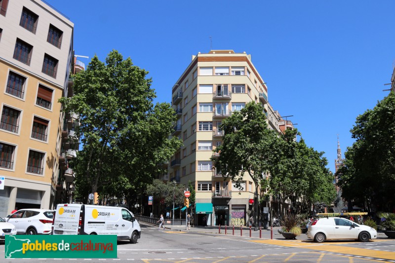 Barcelona - Avinguda Gaudí, 71 (Foto: Albert Esteves, 2021) Barcelona - Avinguda Gaudí, 71