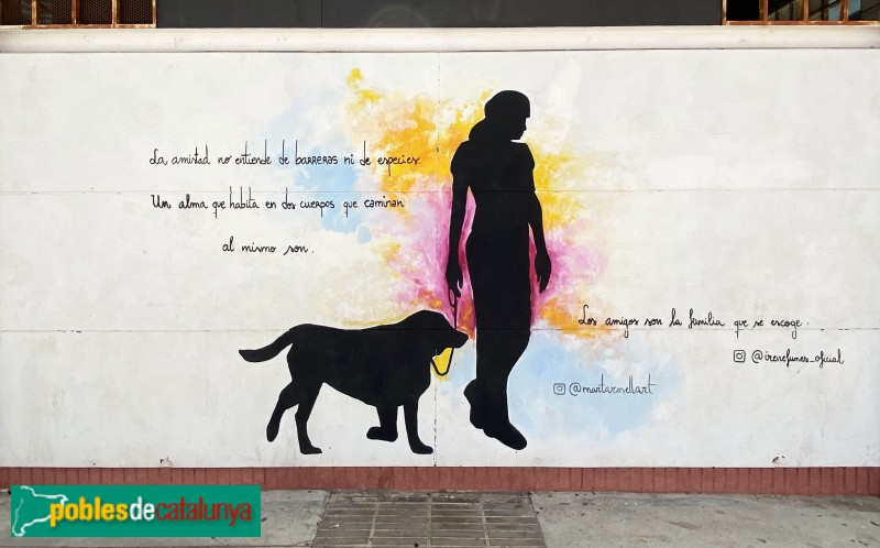 Cornellà de Llobregat - Mural Comunitat (Marta Rosell)