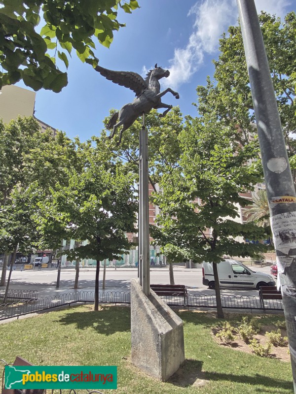 Cornellà de Llobregat - Escultura <i>Pegàs</i>