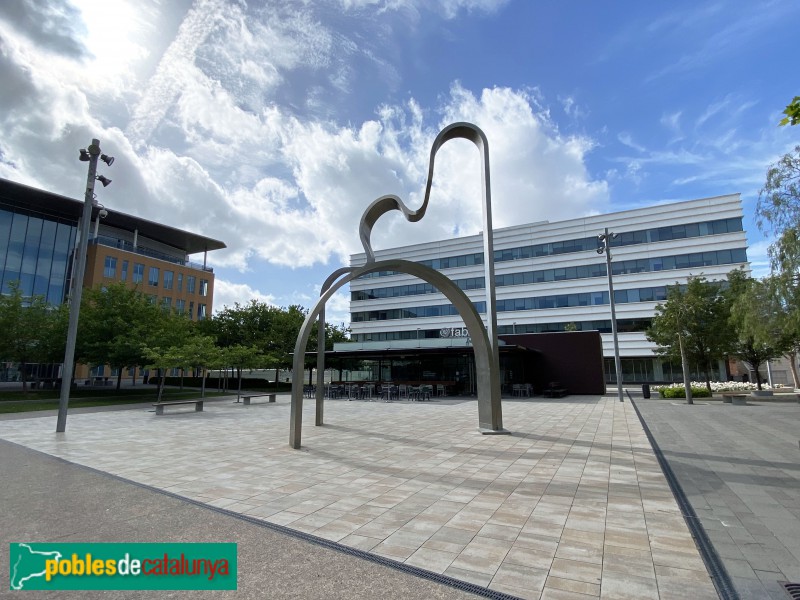 Cornellà de Llobregat - Escultura <i>Porta del temps</i>