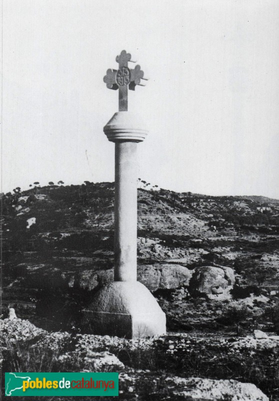 Vinaixa - Creu despareguda, de l'any 1913