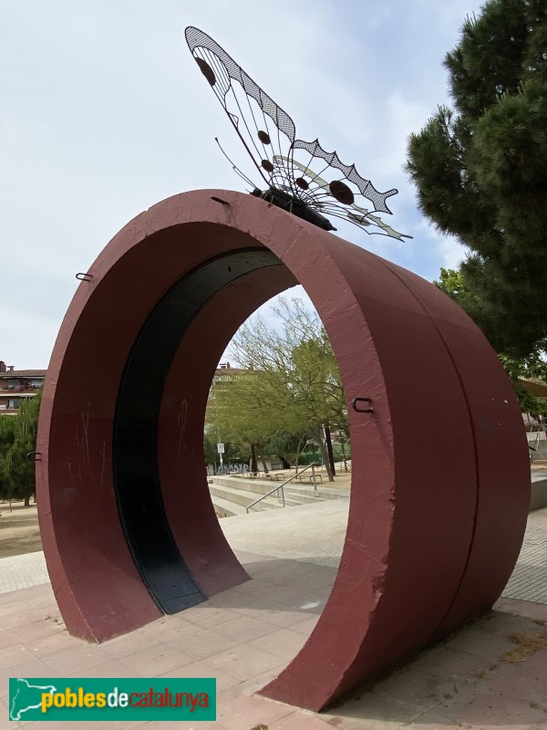 Cornellà de Llobregat - Escultura <i>Papallona</i>