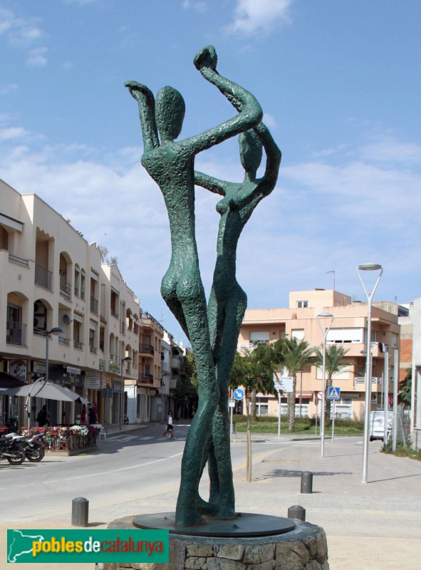 Llançà - Escultura <i>Dansa</i>