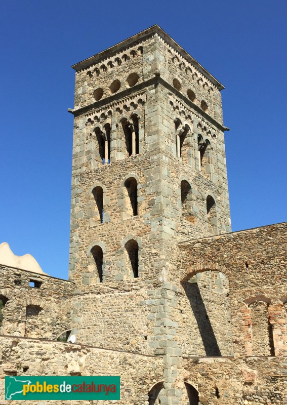 Port de la Selva - Sant Pere de Rodes. Campanar (Foto: Gustau Zariquiey, 2018) Port de la Selva - Sant Pere de Rodes. Campanar
