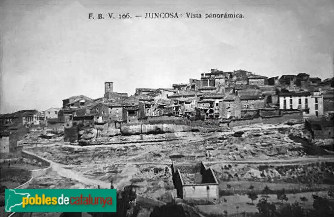 Juncosa - Postal antiga Juncosa - Postal antiga