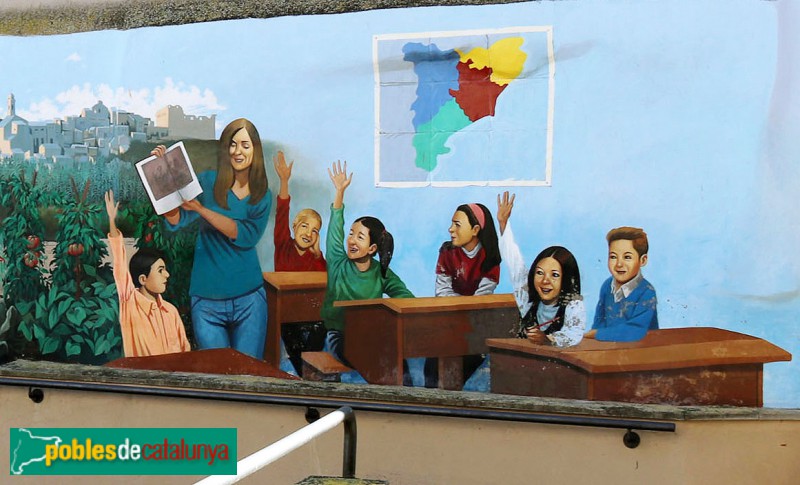 Maldà - Mural d'Homenatge a la Dona