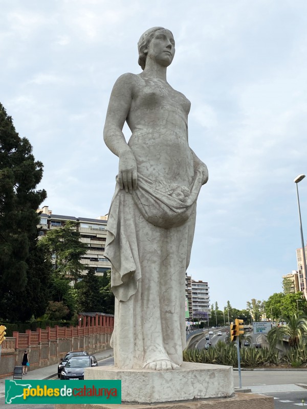 Barcelona - Monument al Doctor Martí i Julià