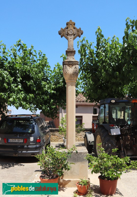 Bellaguarda - Creu de terme de Bellaguarda (Foto: Albert Esteves, 2021) Bellaguarda - Creu de terme de Bellaguarda