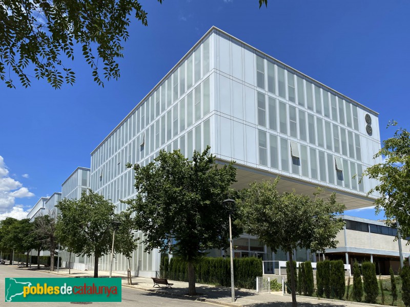 Barcelona - Facultat de Dret. Ampliació de 2018 (Foto: Albert Esteves, 2021) Barcelona - Facultat de Dret. Ampliació de 2018