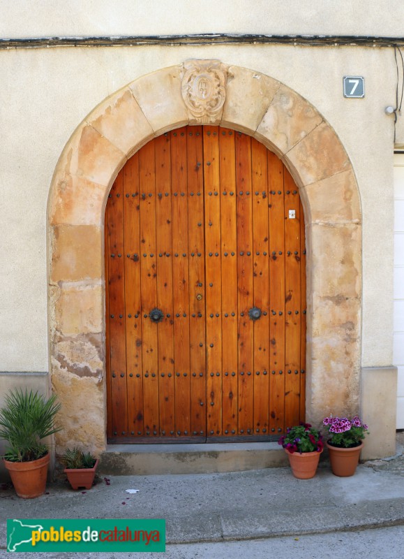 Bellaguarda - Porta, 1793 (Foto: Albert Esteves, 2021) Bellaguarda - Porta, 1793